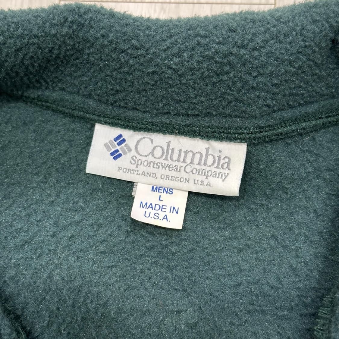 90‘s columbia snap fleece  상품이미지3