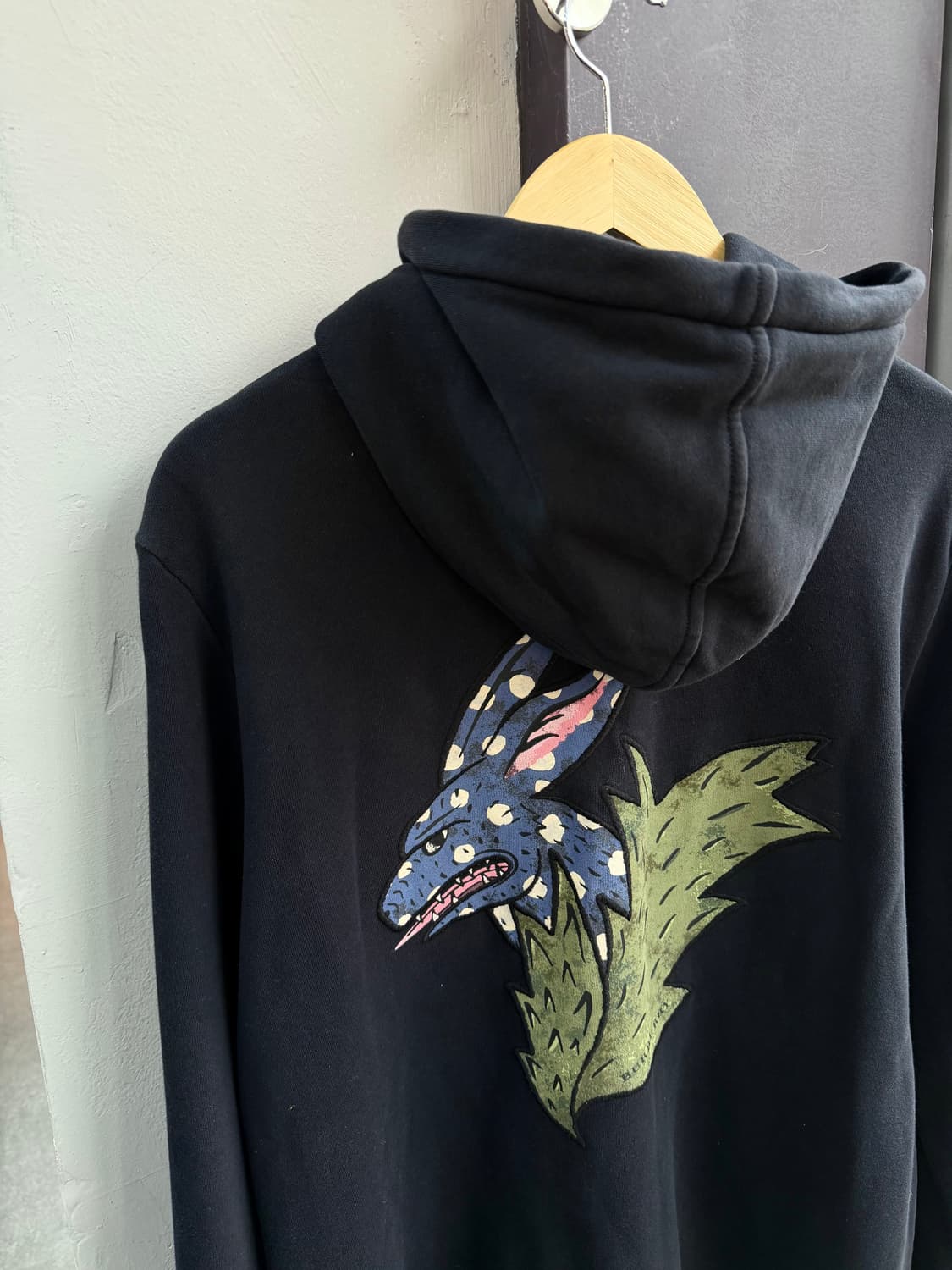 XL/ 버버리 포켓몬 드래곤 자수 후드집업 상품이미지7