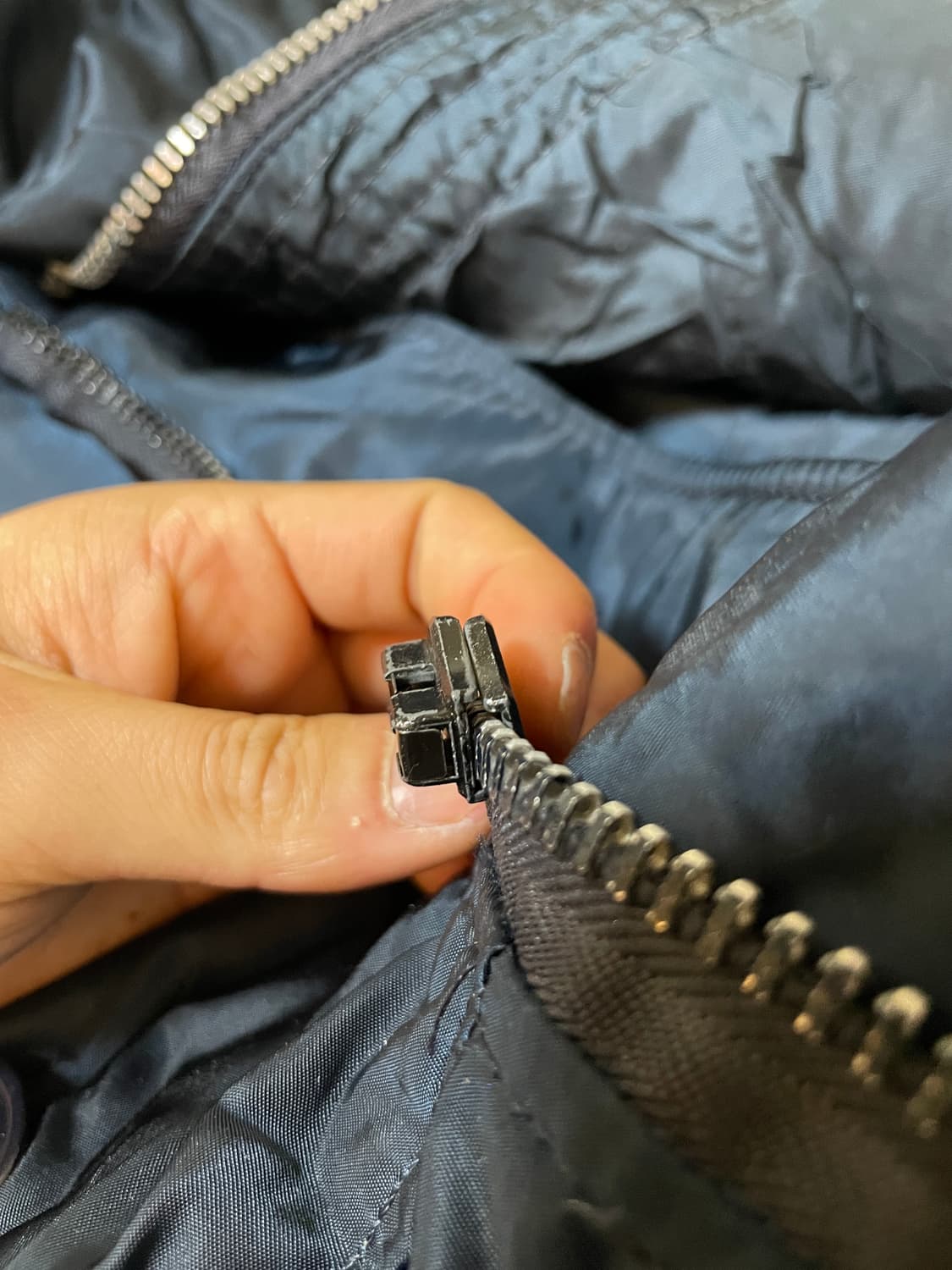 Usa 알파인더스트리 ideal 지퍼 n2b 플라이트 자켓 J03320 상품이미지6