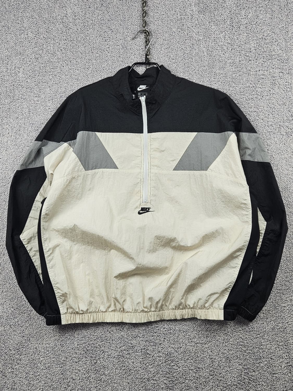 나이키 올드스쿨 스우시 아노락 바람막이 자켓 ( 2XL ) / 10392 상품이미지1