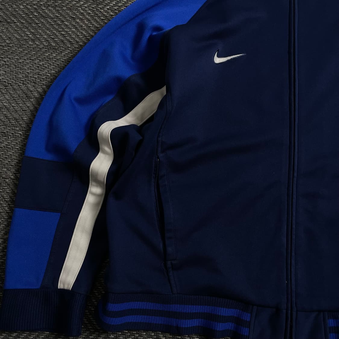 90s 나이키 배색 올드스쿨 트랙탑 져지 y 4489 상품이미지5