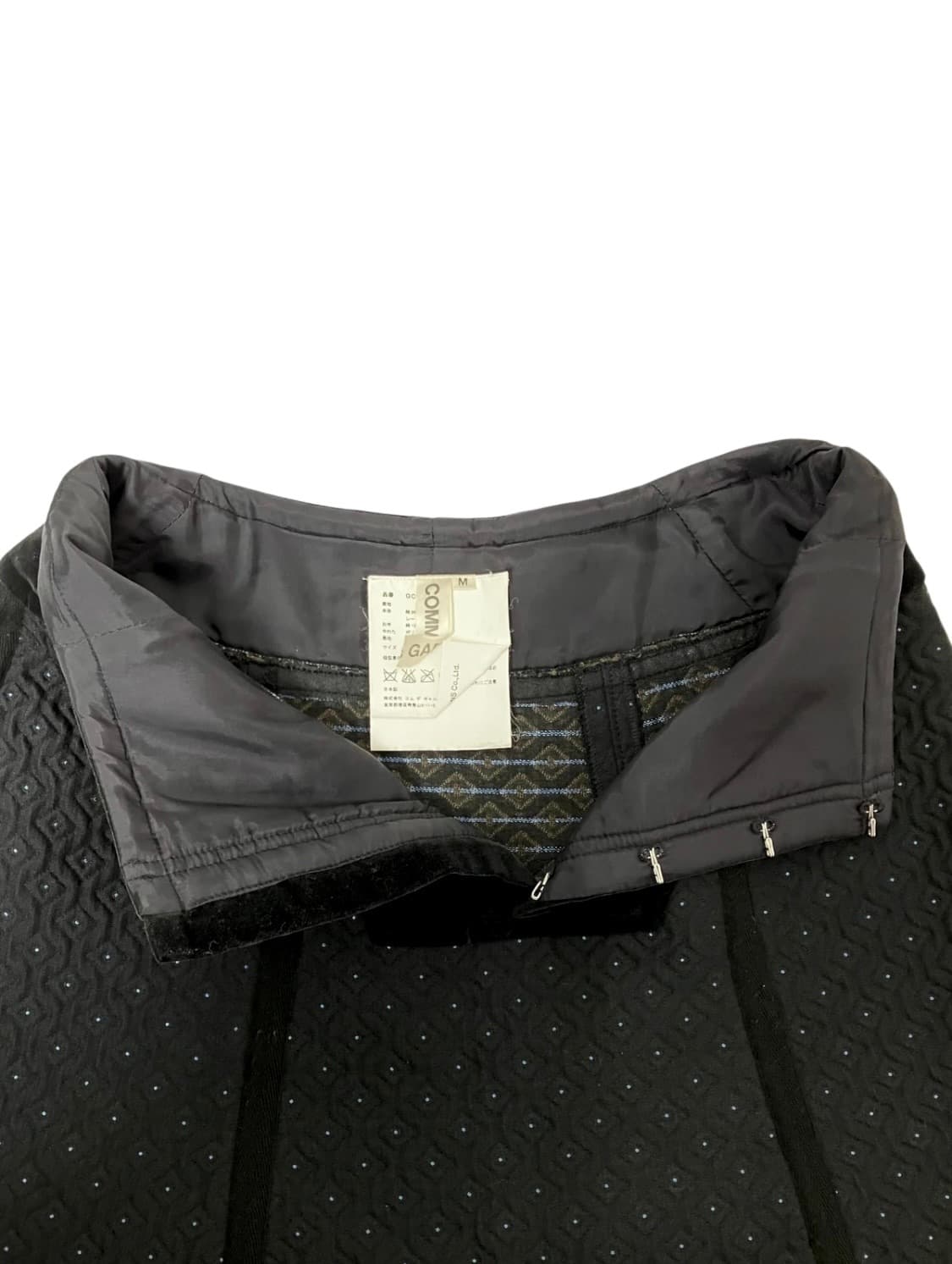 comme des garcons black dot skirt M 상품이미지5