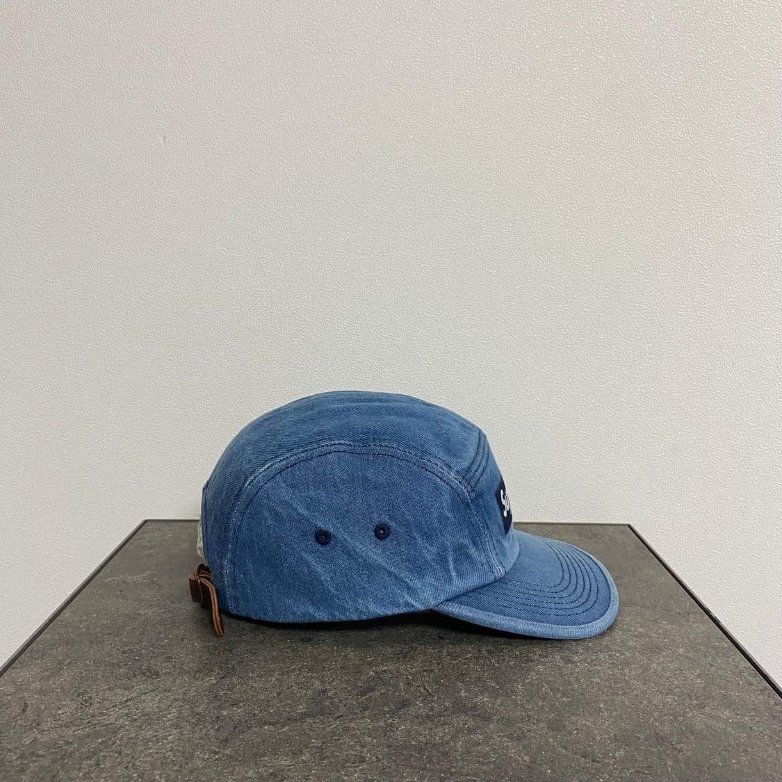 (OS) 슈프림 박스로고 캠프캡 모자 데님 상품이미지3