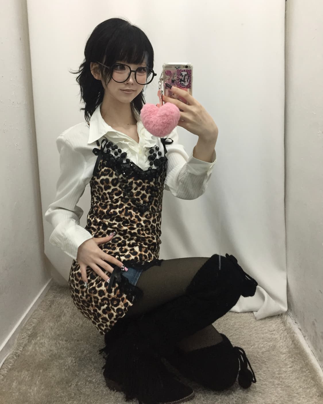 호피 키티 코디 🍓 상품이미지4