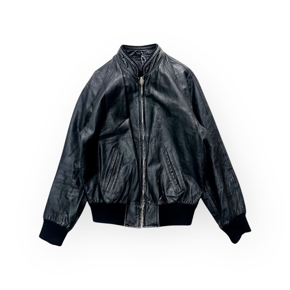 [Vintage] Cowhide Leather Blouson 상품이미지3