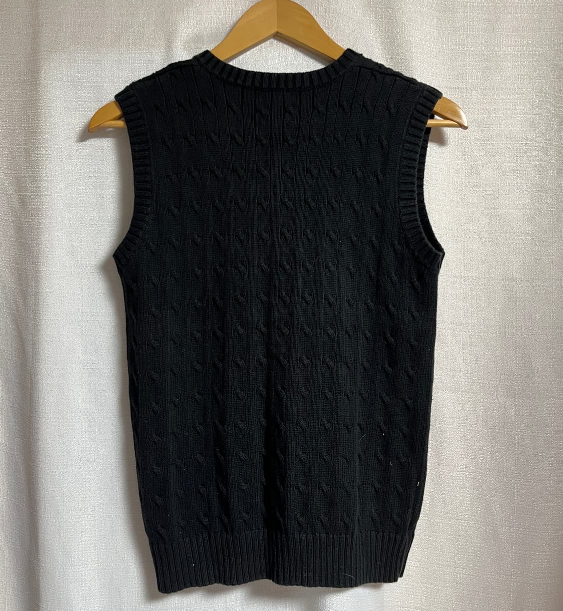 폴로 랄프로렌 케이블 니트 조끼 베스트 L 상품이미지5