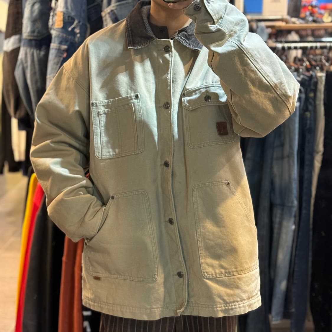 [NO.9] SOREL 소렐 코듀로이 칼라 헌팅 자켓  상품이미지1