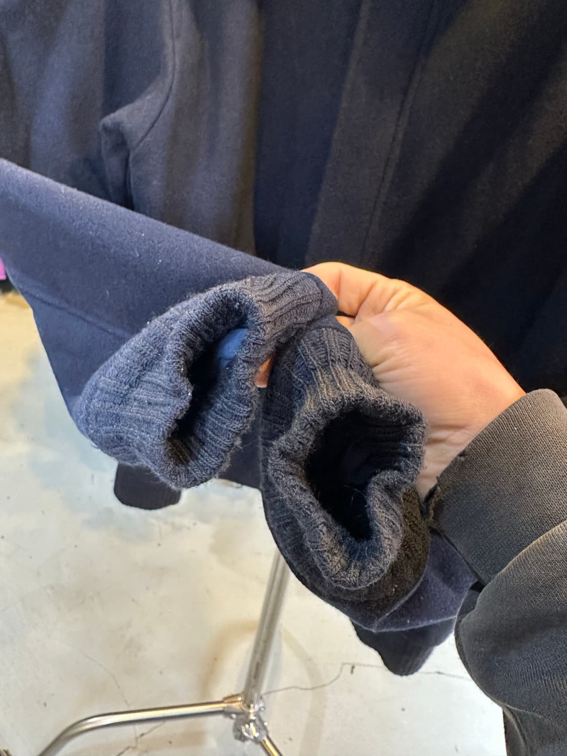 80-90 엘엘빈 헤비 퓨어 울 자켓 made in usa 상품이미지5