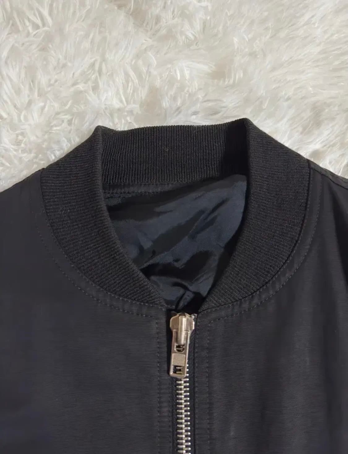 릭오웬스 플라이트 봄버자켓 블랙 상품이미지3