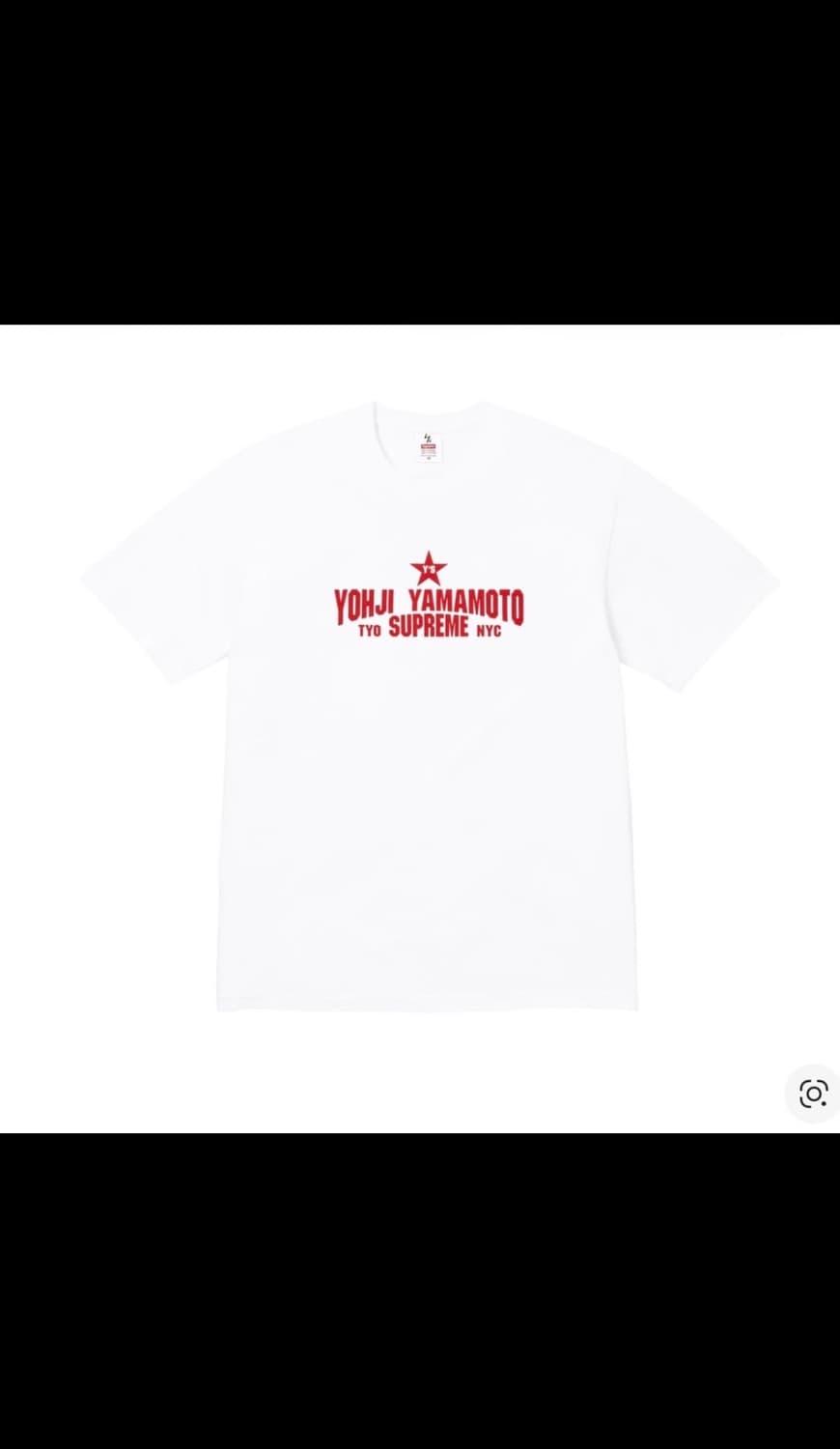 슈프림 요지 야마모토 반팔티 상품이미지1