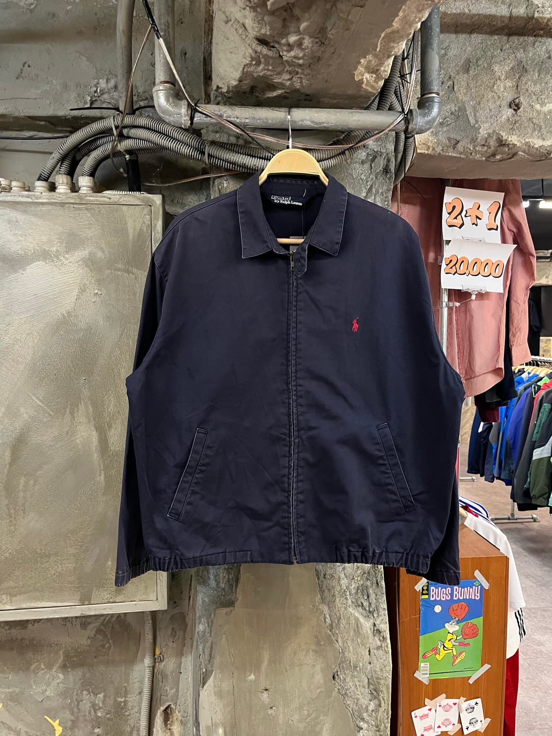 폴로 블루종 자켓 네이비 100 #csz3002 상품이미지1