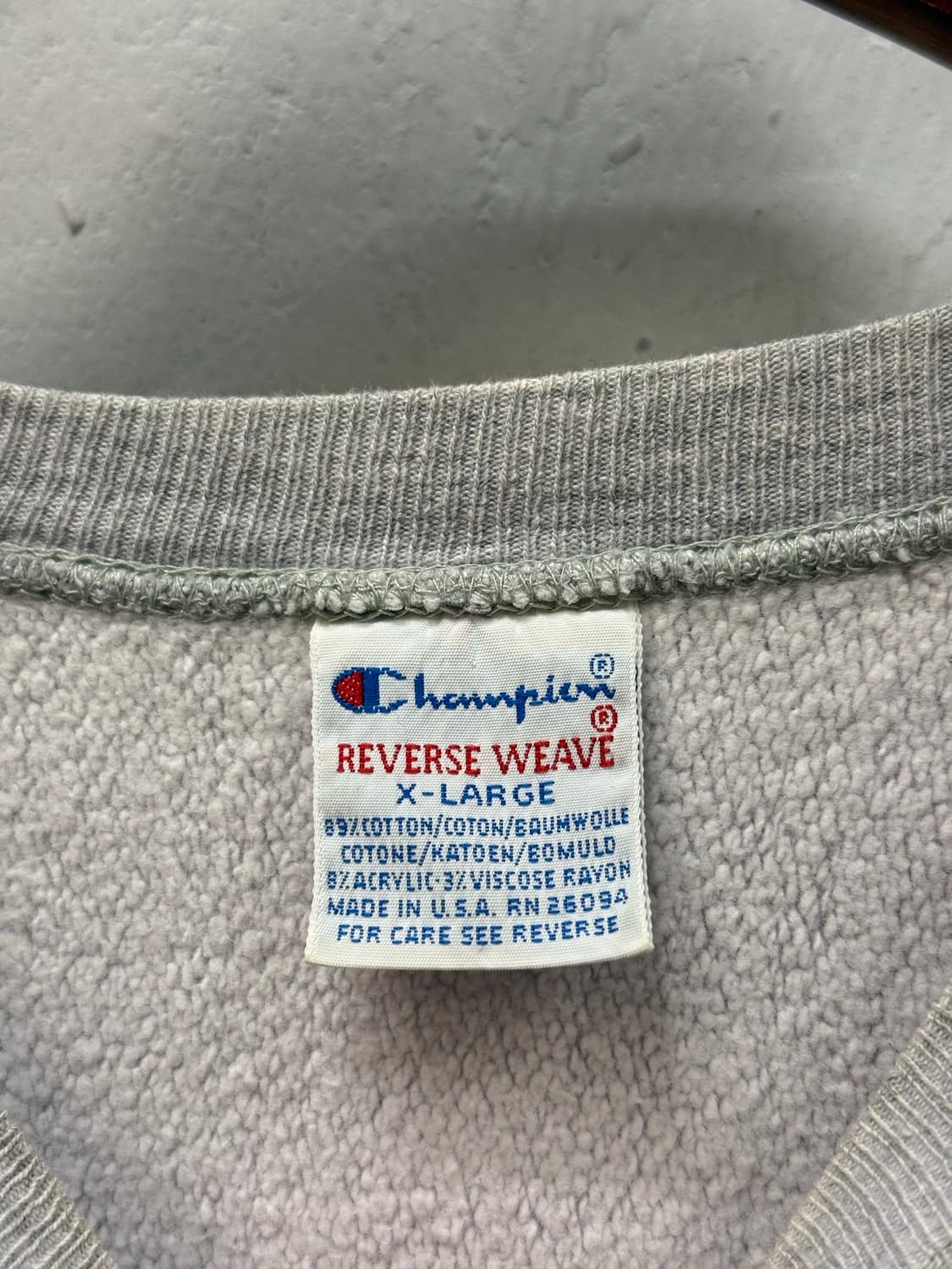 90s USA Champion Reverse Weave Sweatshir 상품이미지9