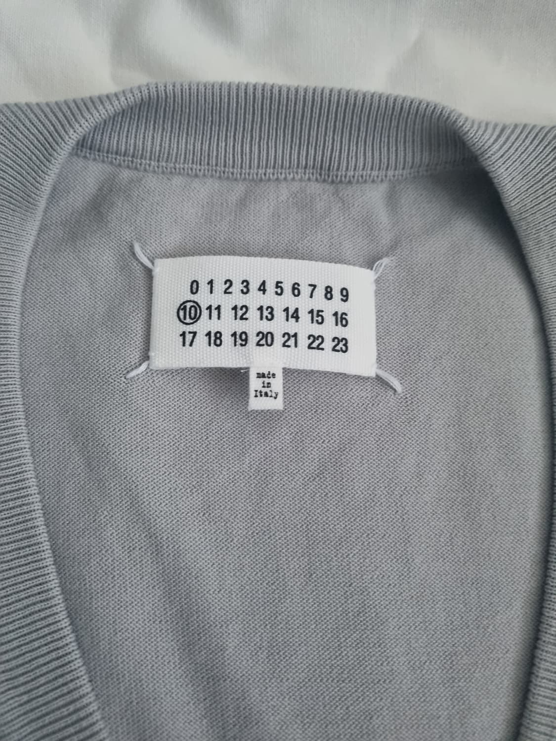 Martin margiela knit vest lightgrey 상품이미지2