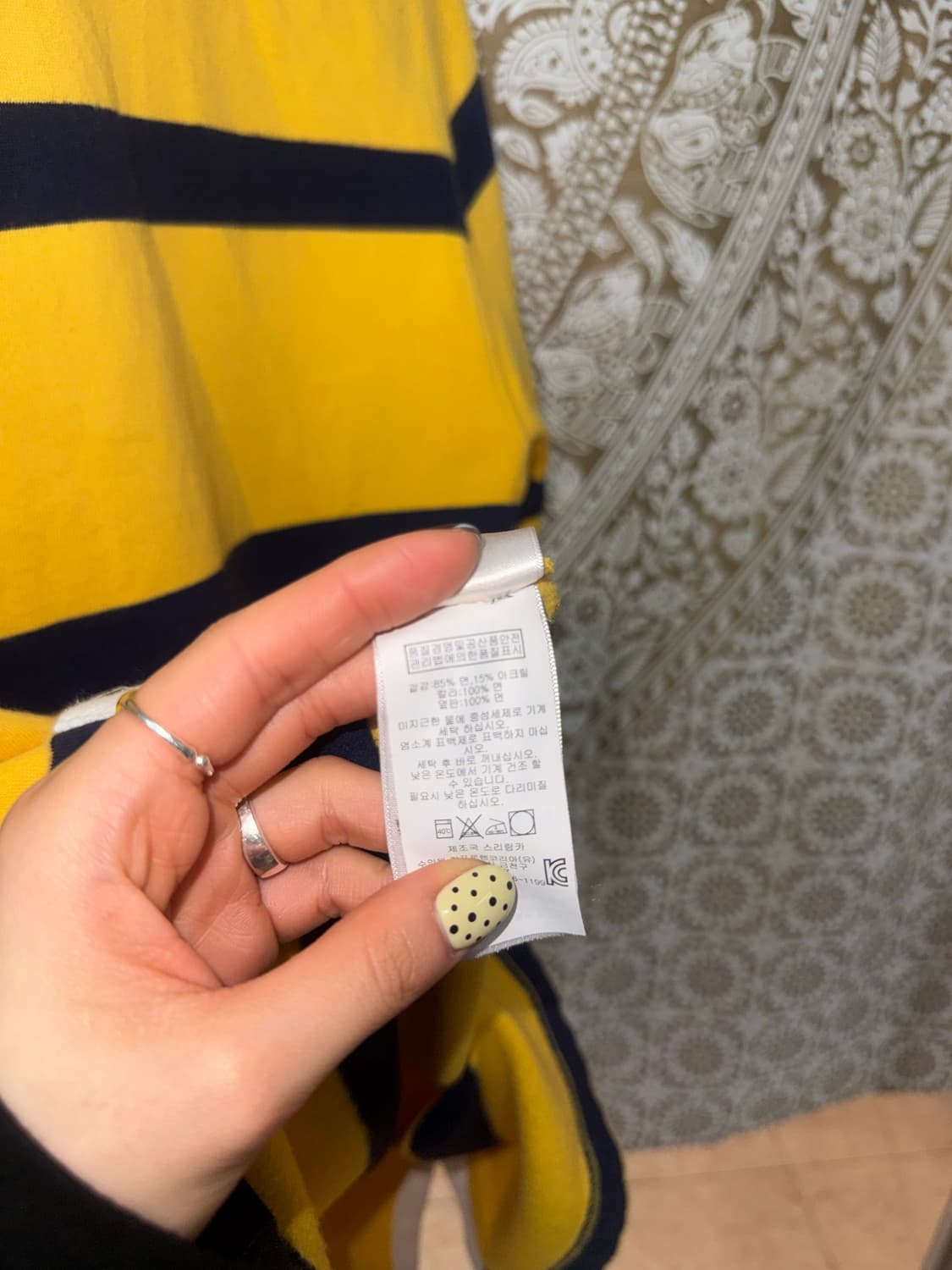 폴로 랄프로렌 여성 스트라이프 기모 럭비 긴팔 카라티  상품이미지7