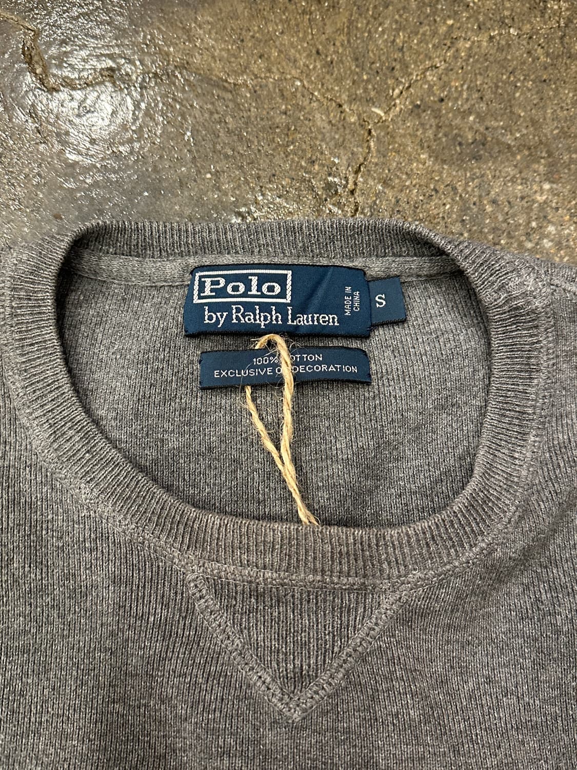 폴로 랄프로렌 코튼 니트 S 상품이미지4