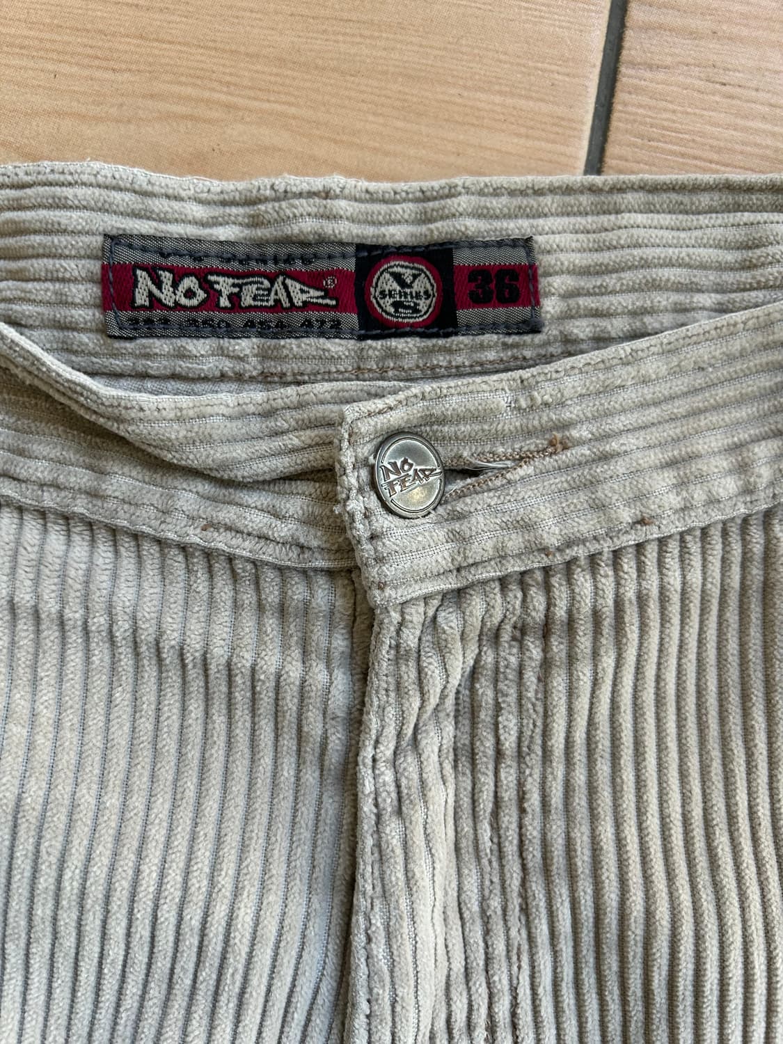 90‘s USA No fear 노피어 와이드 코듀로이팬츠 상품이미지3