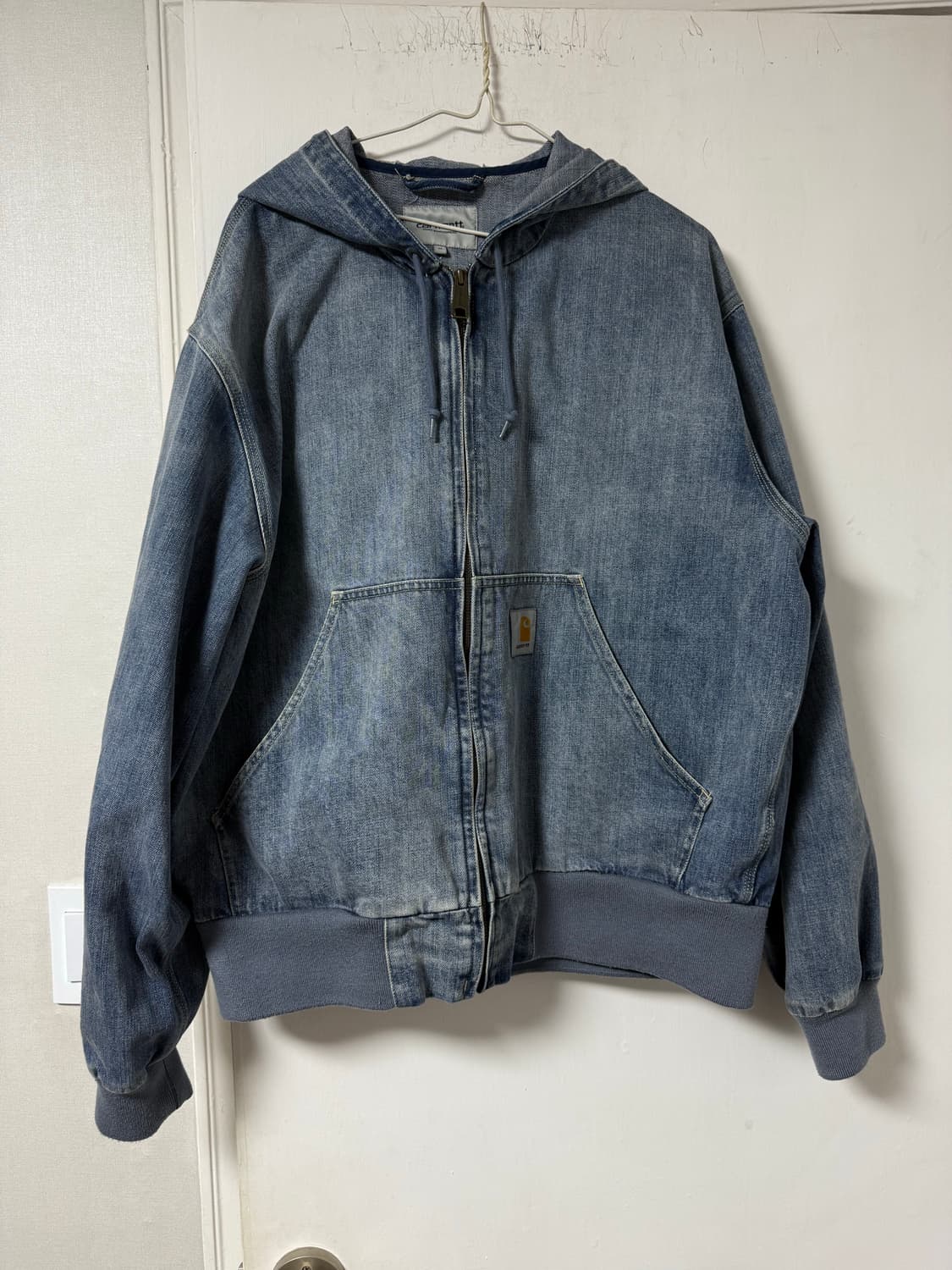 칼하트 WIP OG 엑티브 데님 후드집업자켓 상품이미지2