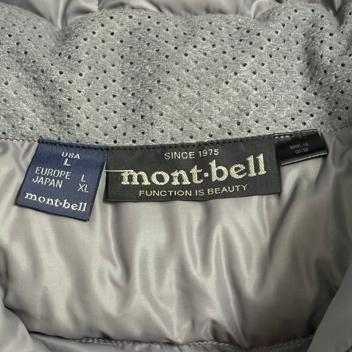 몽벨 알파인 라이트 다운 패딩 올리브 카키 상품이미지7