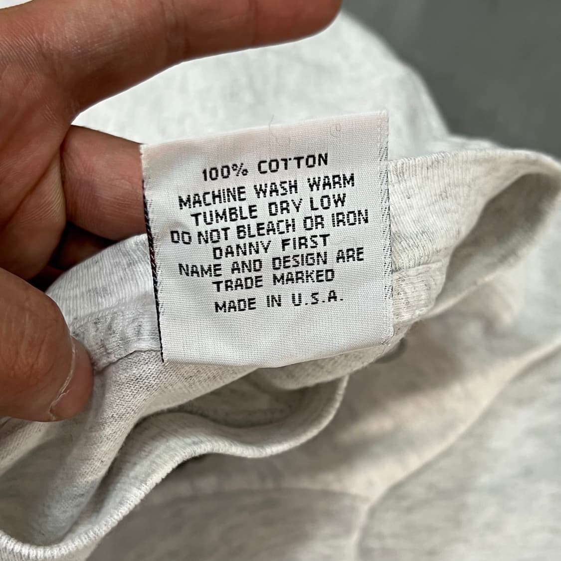  90s USA 대니 퍼스트 프린팅 반팔티 y16348 상품이미지7