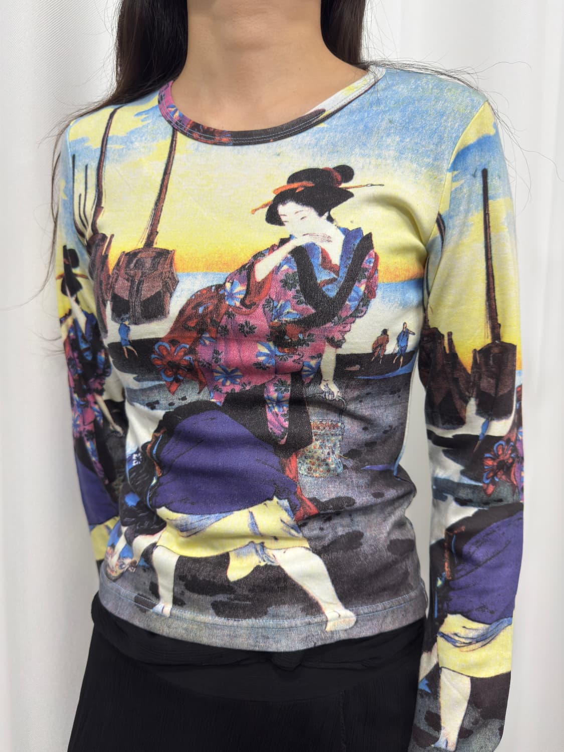 lightning oriental printing longsleeve 상품이미지3