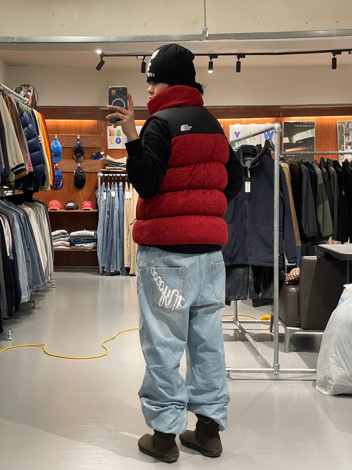 노스페이스 패딩 조끼   상품이미지5