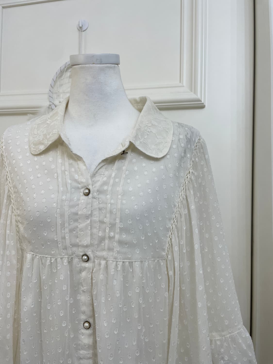 beige&ivory lace crochet layered fairy 3 상품이미지8