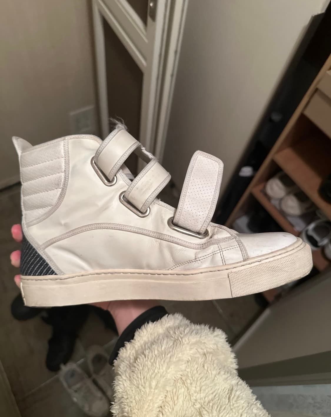 라프시몬스 벨크로 하이탑 스니커즈 41 상품이미지2