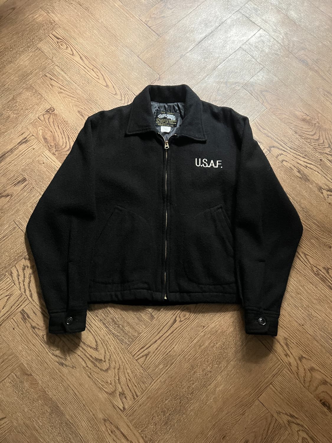 [M]나카타 쇼텐 토요엔터프라이즈 USAF 울 수베니어 자켓 상품이미지2