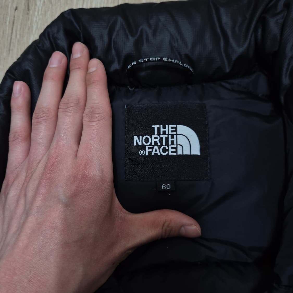 노스페이스 700 눕시 구스다운 패딩 점퍼 S(80) 상품이미지6