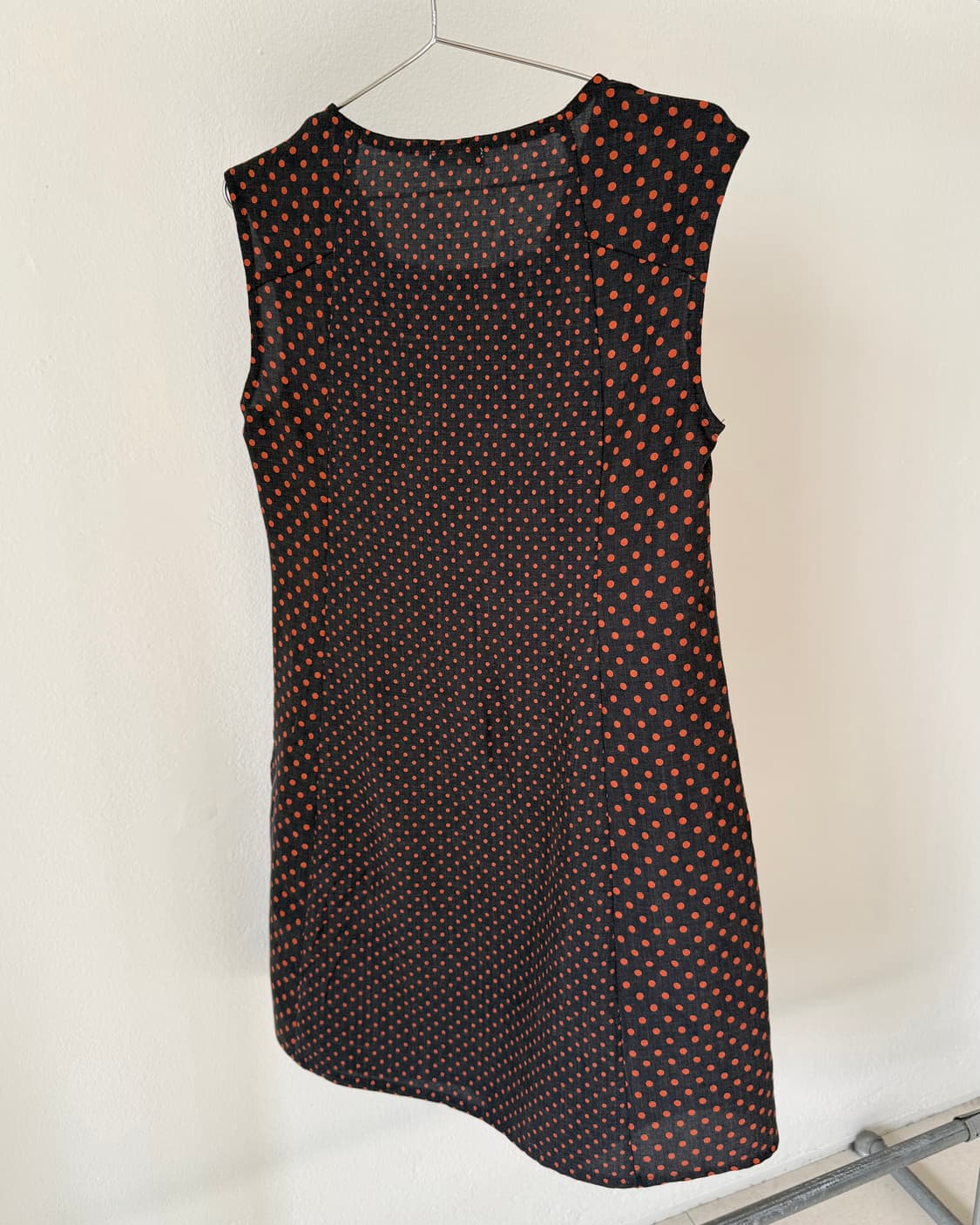 빈티지 도트 원피스 상품이미지3
