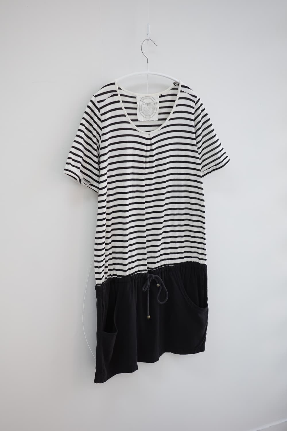 Stripe cargo layerd one-piece 상품이미지6