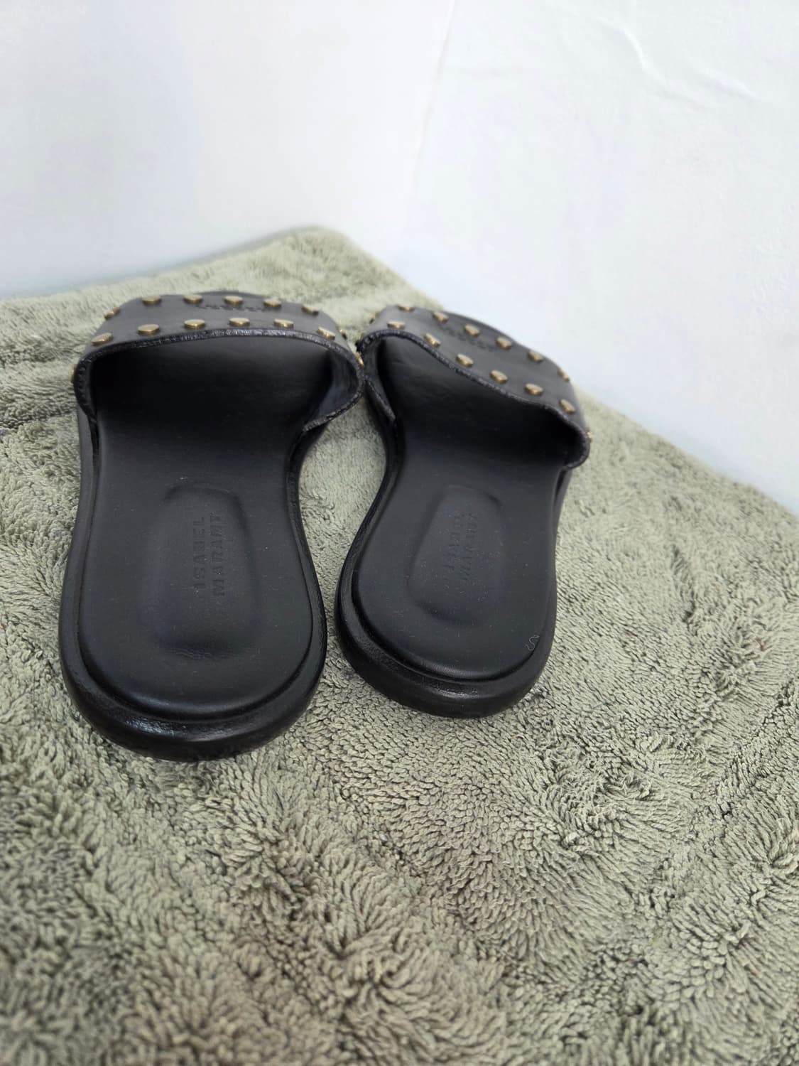 이자벨마랑 플랫 찡 샌들 블랙 37 240mm 상품이미지4