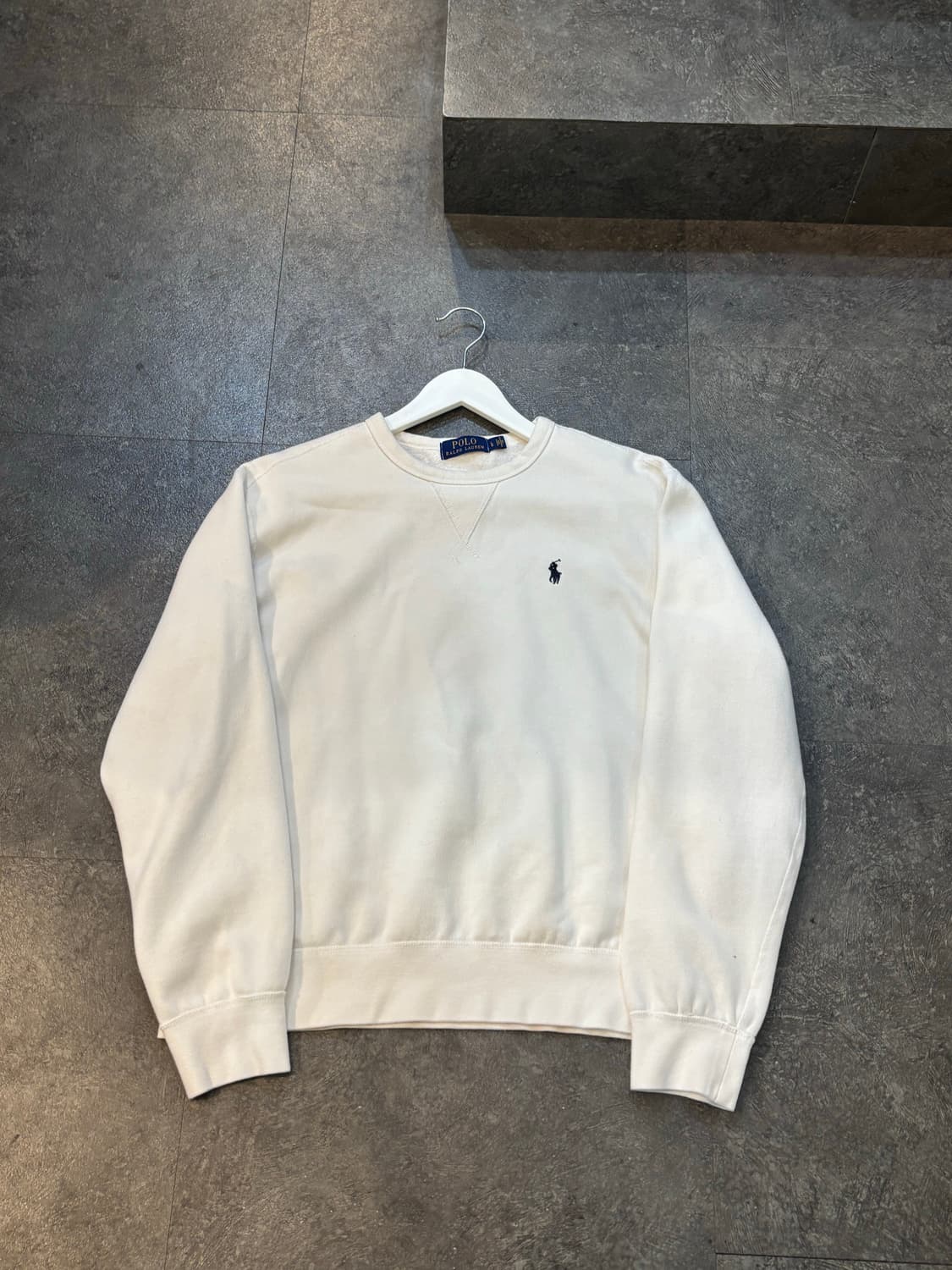 폴로 랄프로렌 화이트 맨투맨 L 상품이미지2