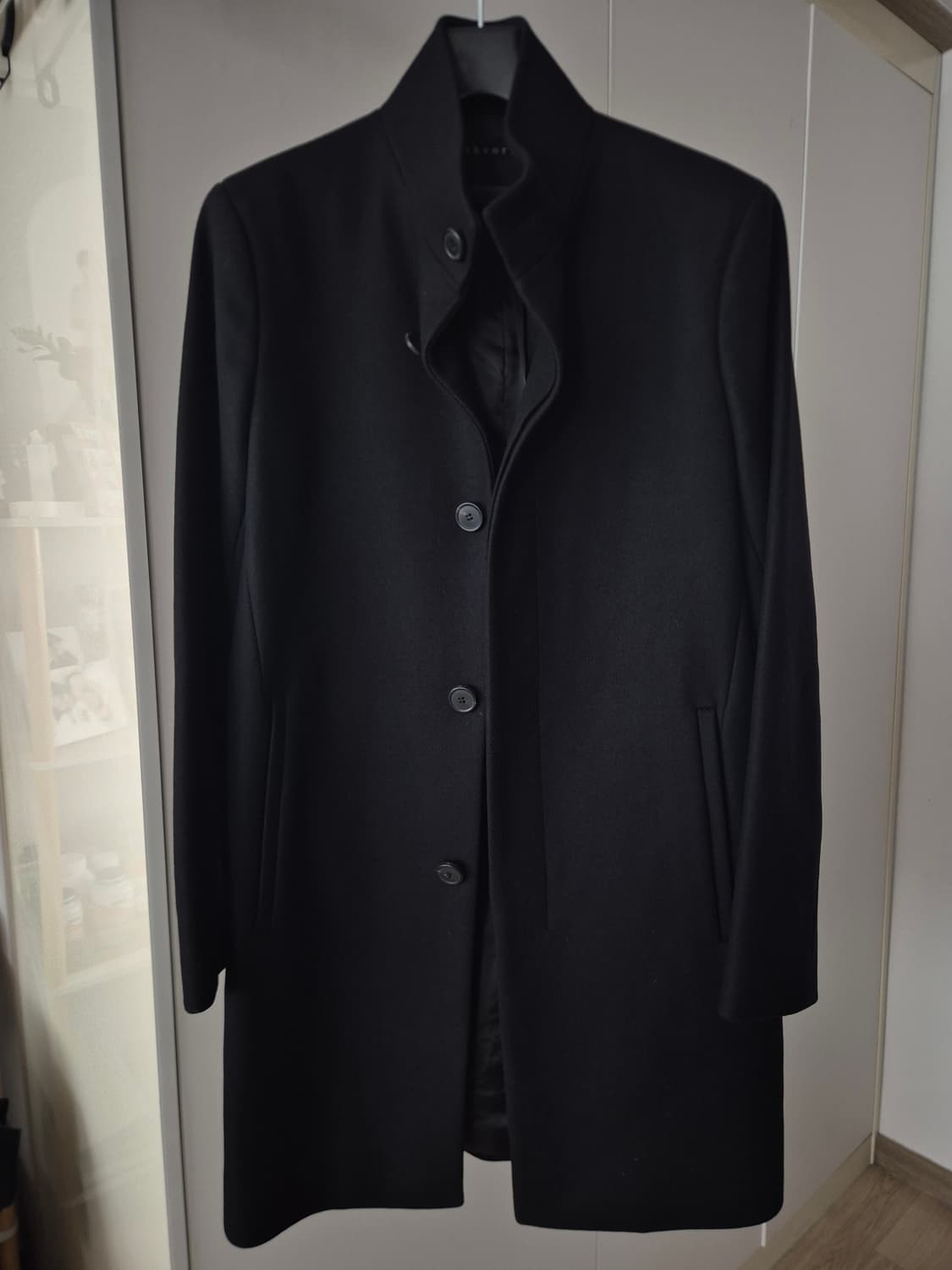 띠어리 벨빈 코트(블랙-사이즈 S) 팝이다 상품이미지1