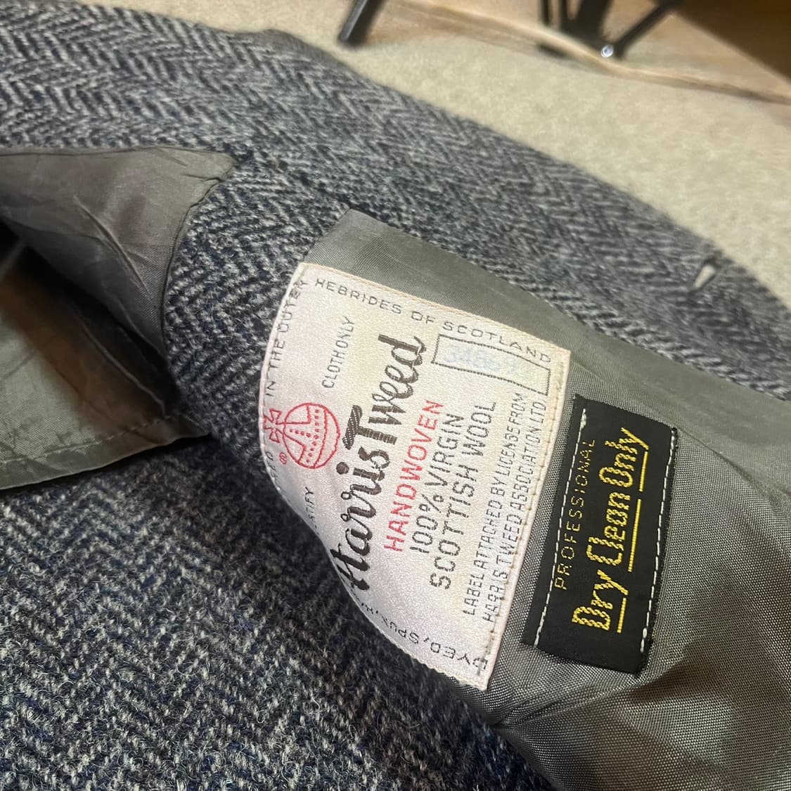 해리스트위드 블레이저 자켓 상품이미지4