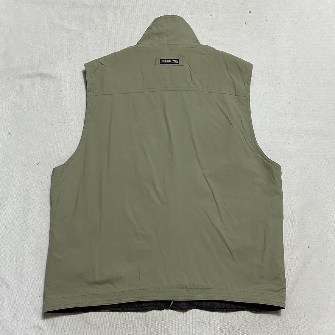 100 노스페이스 그레이 플리스 리버시블 베스트 상품이미지3