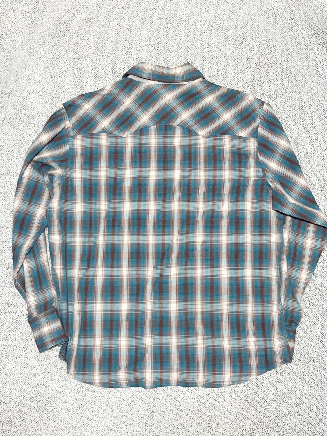 XL)90s Wrangler 랭글러 빈티지 웨스턴 체크 셔츠 상품이미지6