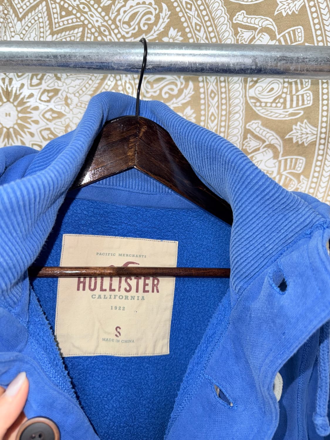 홀리스터 기모 후드 가디건  상품이미지4