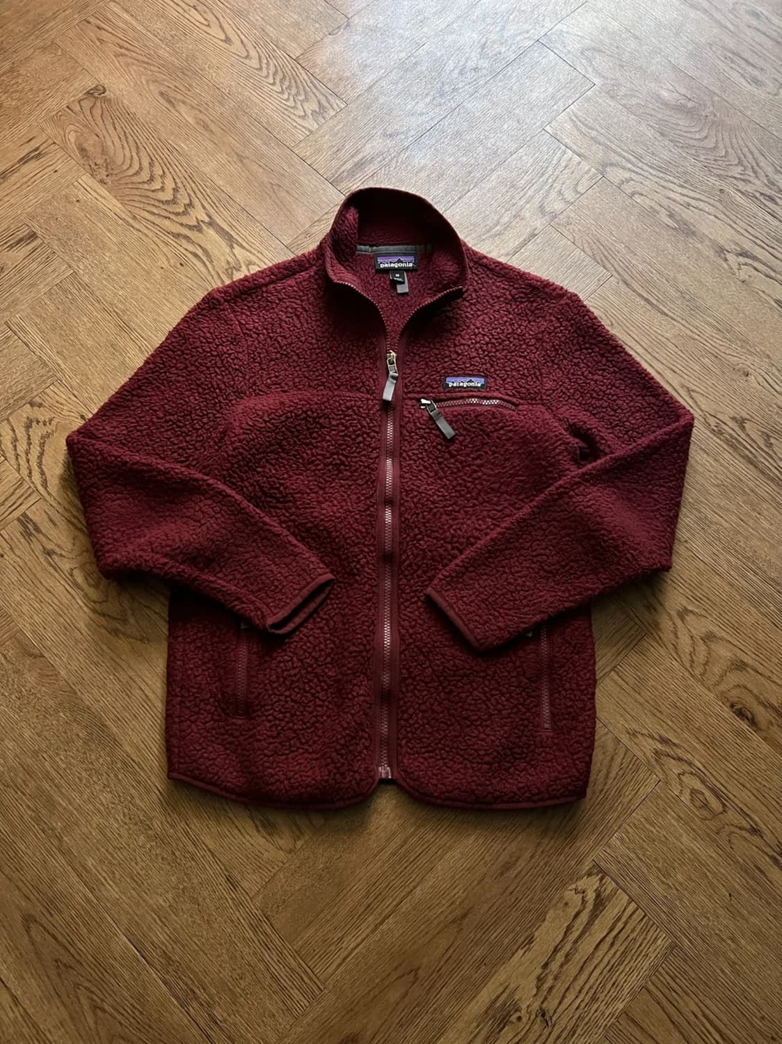 [XS]파타고니아 버건디 레트로 플리스 자켓 상품이미지1