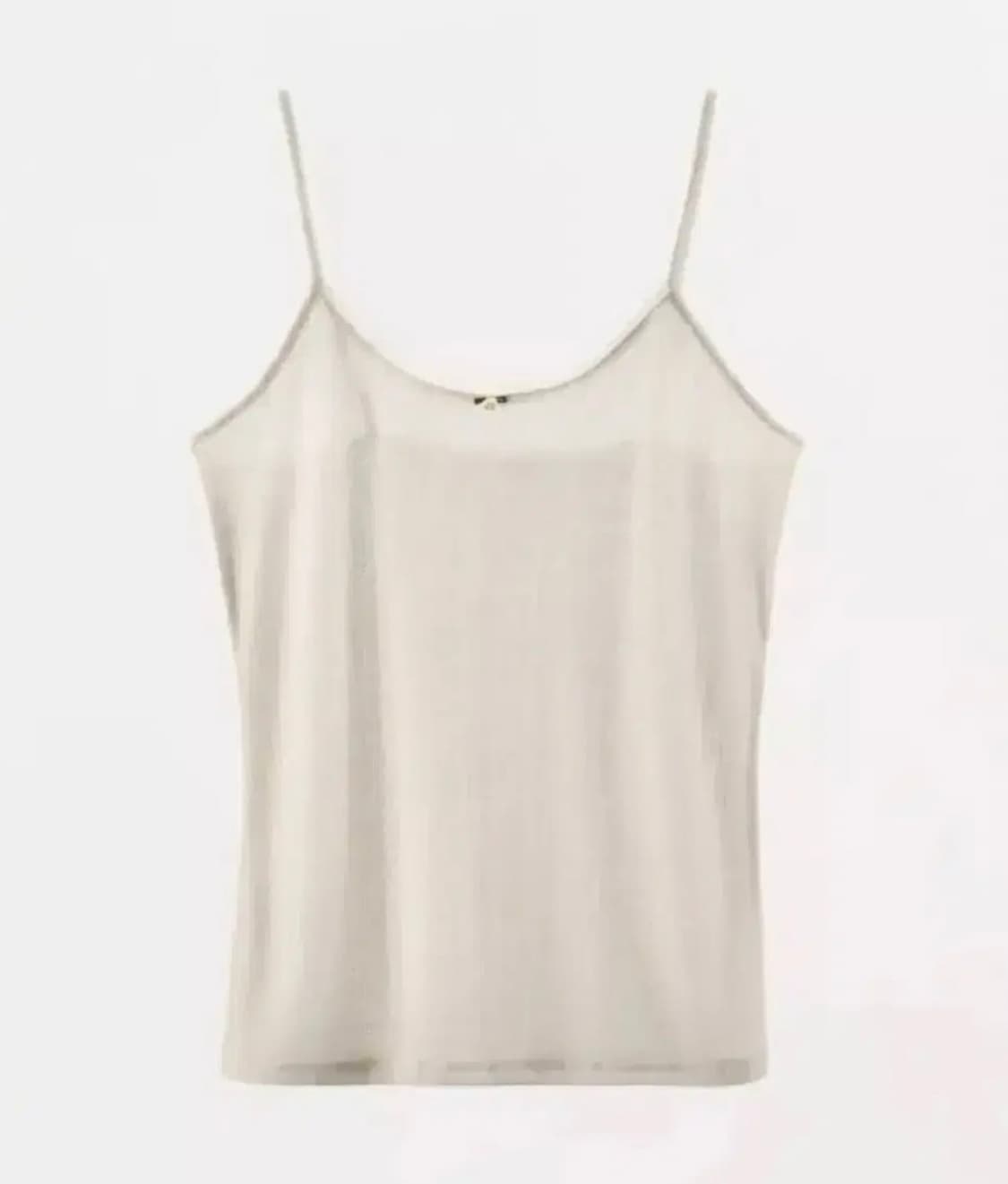 ZARA 자라 포인텔 탱크 탑, 자라 아일렛 나시, 자라 슬리브리스 상품이미지7