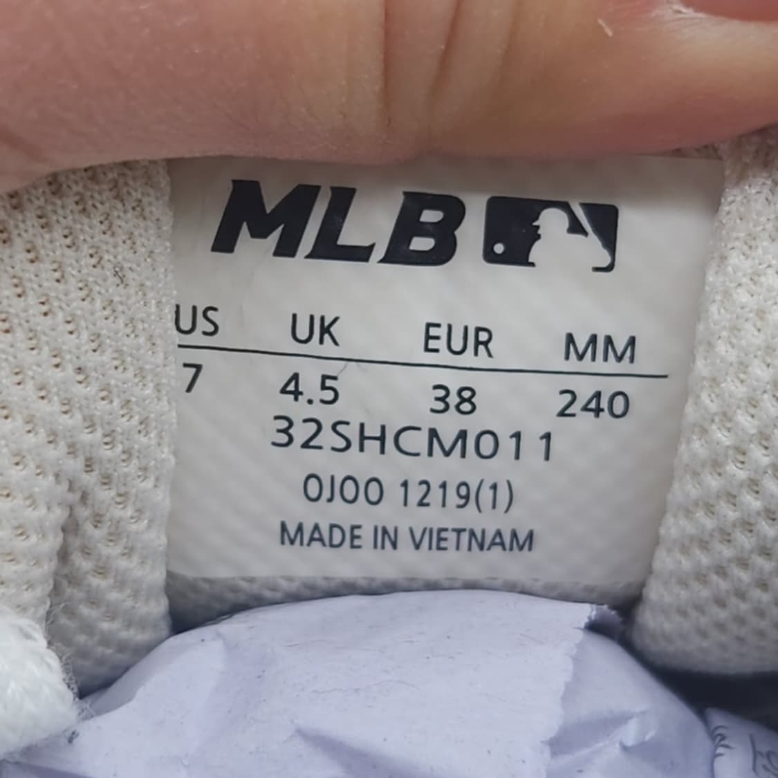 MLB 빅볼청키 뉴욕양키스 운동화 240 상품이미지6