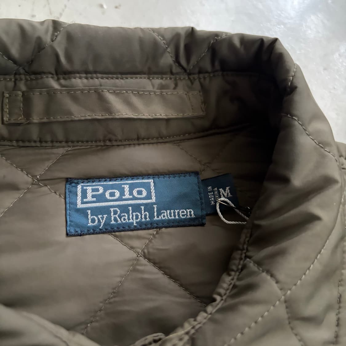 폴로 랄프로렌 빈티지 퀄티드 셔츠 자켓 M 상품이미지6