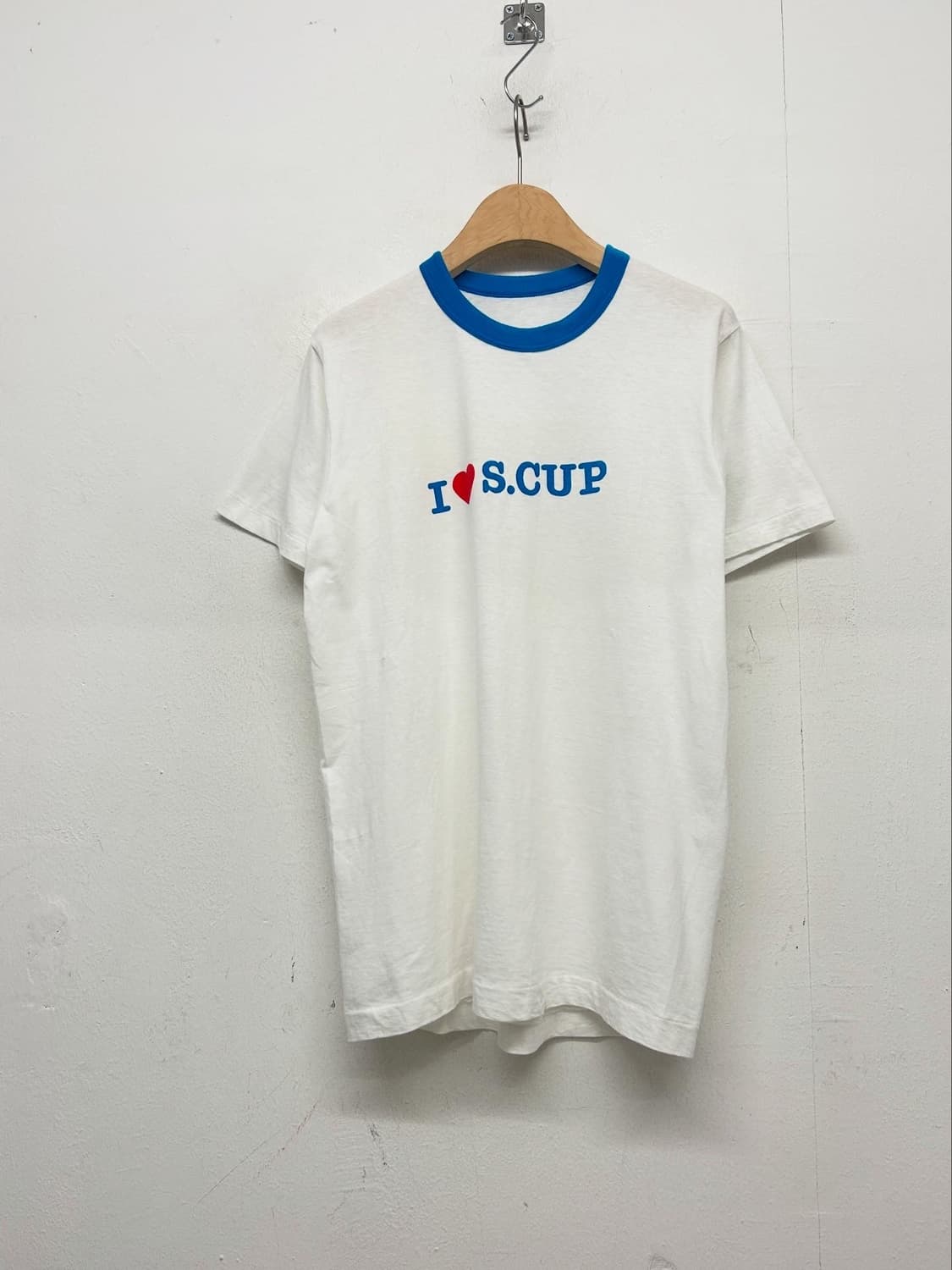 I LOVE S-CUP 빈티지 티셔츠 상품이미지2