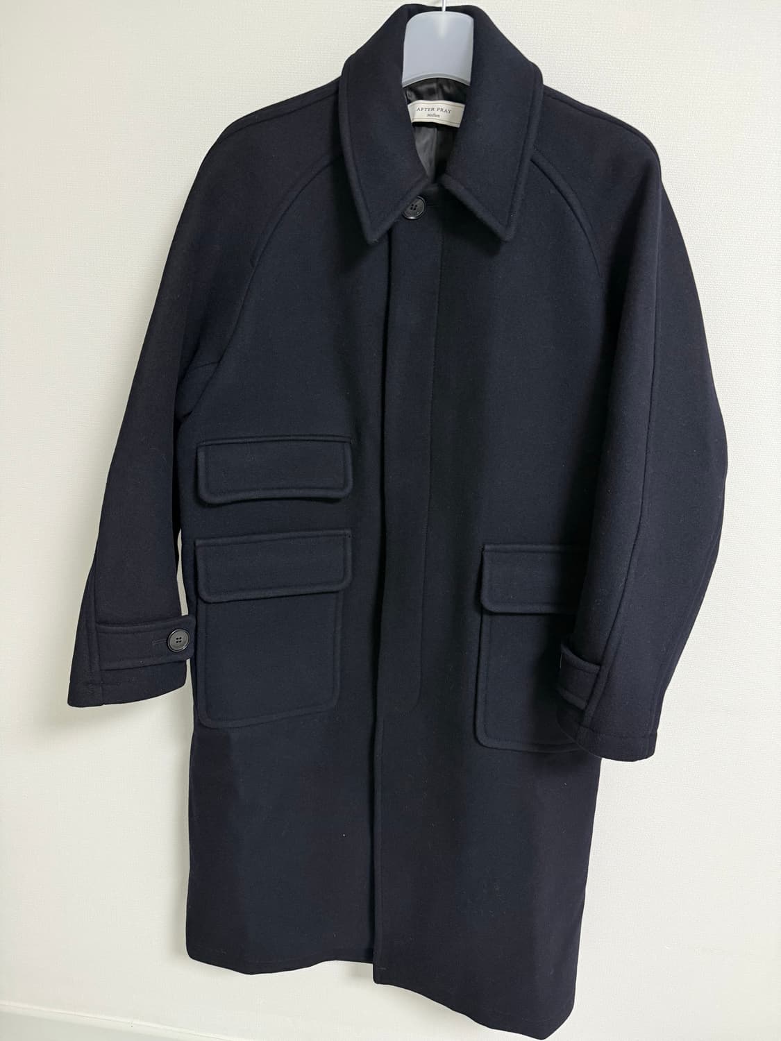 애프터프레이 투어리스트 발마칸코트 네이비 상품이미지2