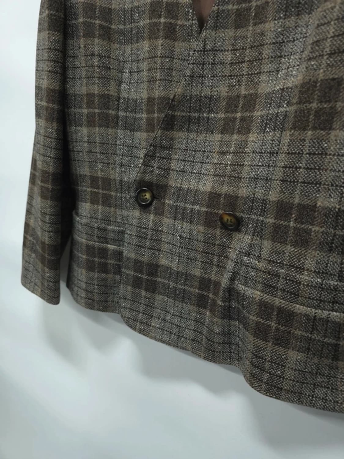 막스마라 SPORTMAX 체크 블레이저 Made in Italy 상품이미지8