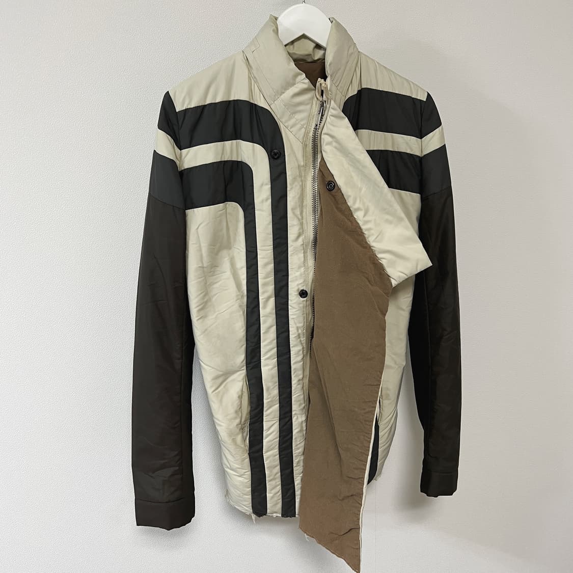 릭오웬스 03FW "TRUCKER" 런웨이 패딩 절개 패턴 자켓 상품이미지3