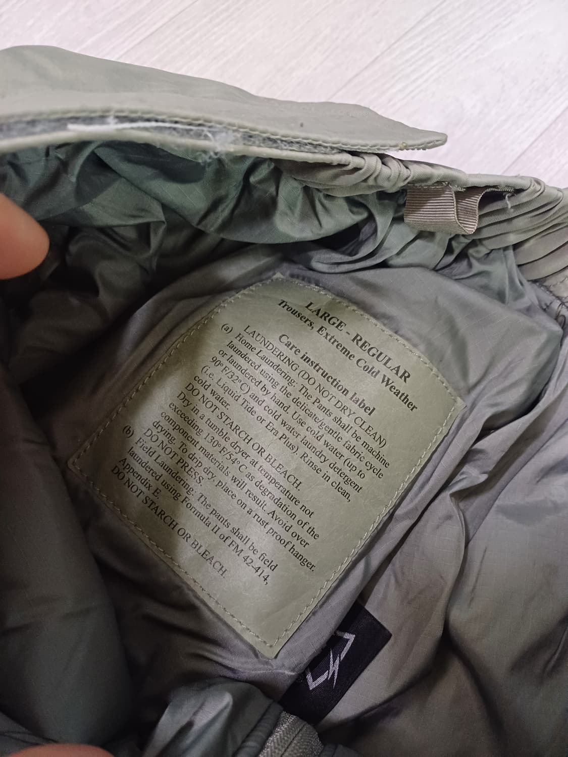 미군 프리마로프트 팬츠 상품이미지2