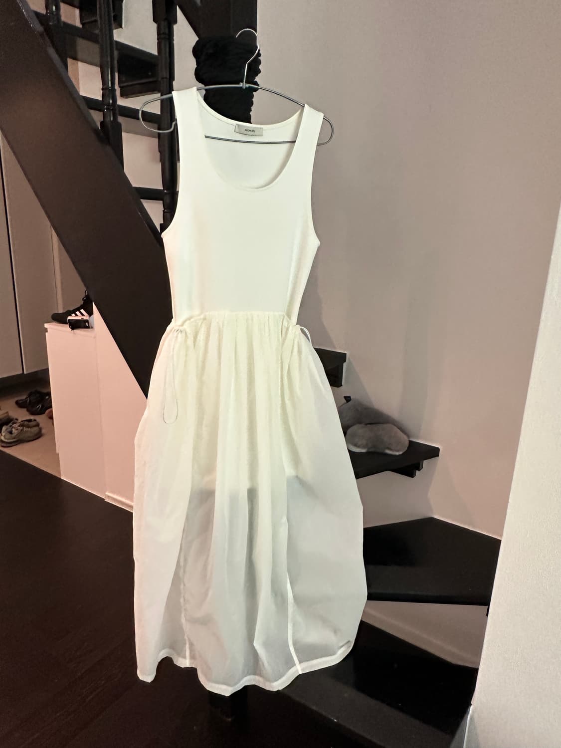 아모멘토 SHEER JERSEY DRESS 상품이미지2