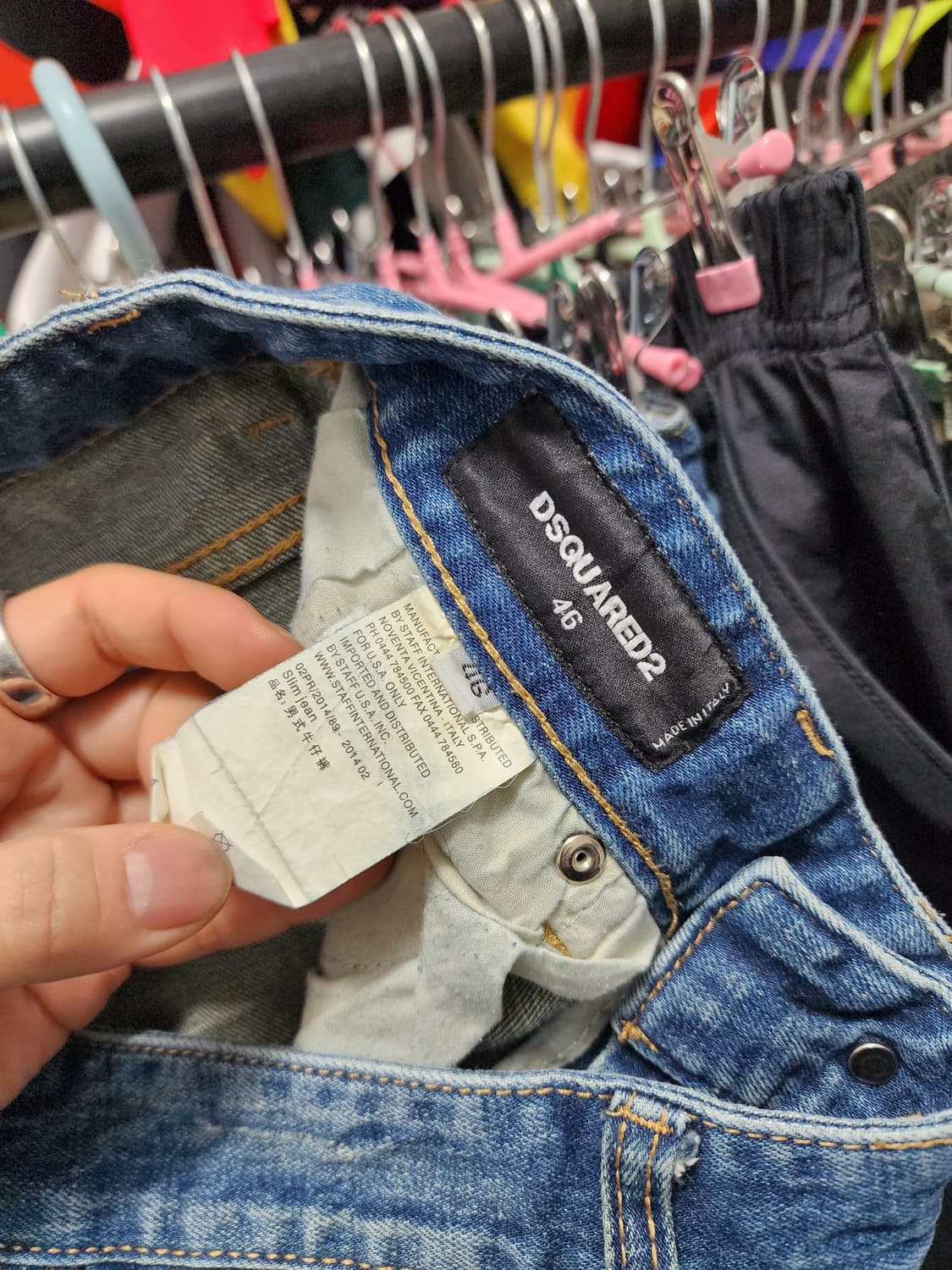 Dsquared2 디스퀘어드2 스틸로고 청바지 상품이미지6