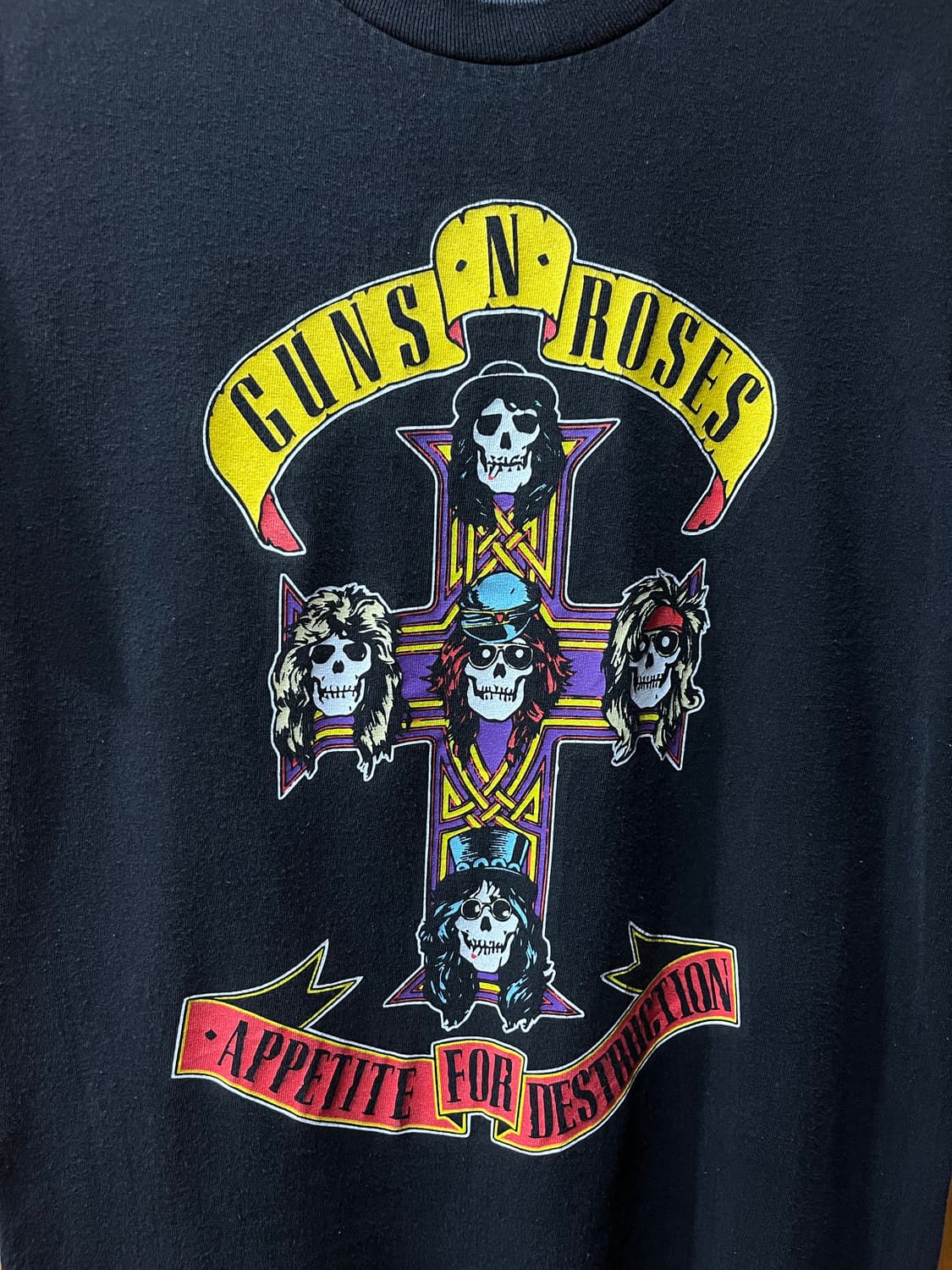 GUNS & ROSES 밴드 티셔츠 상품이미지2